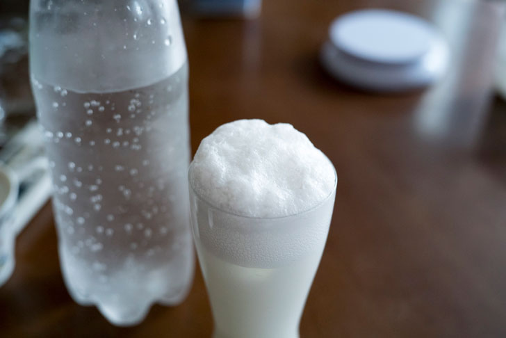 自家製カルピスの作り方 ヨーグルト 砂糖 レモン汁をミキサーで混ぜると 原液が簡単に作れて 美味しい 悠々ライフ研究室