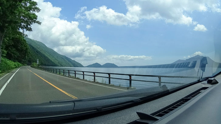 支笏湖周辺ドライブ